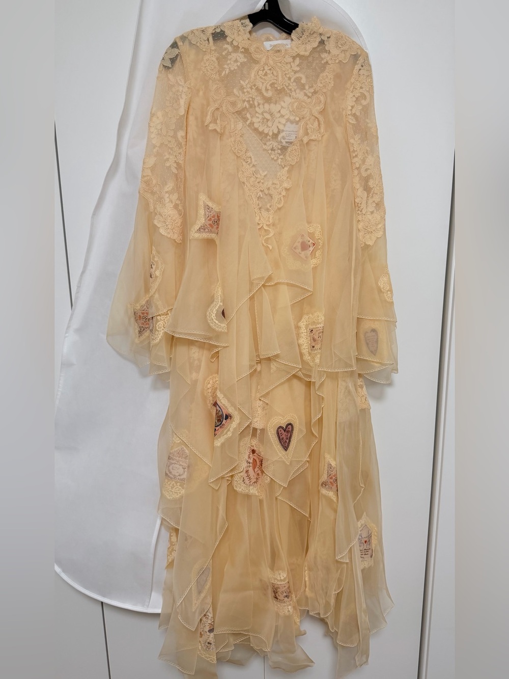 Zimmermann Hypnotic Cascading Silk Gown - AU2/US8 - NWT - Picture 4 of 9